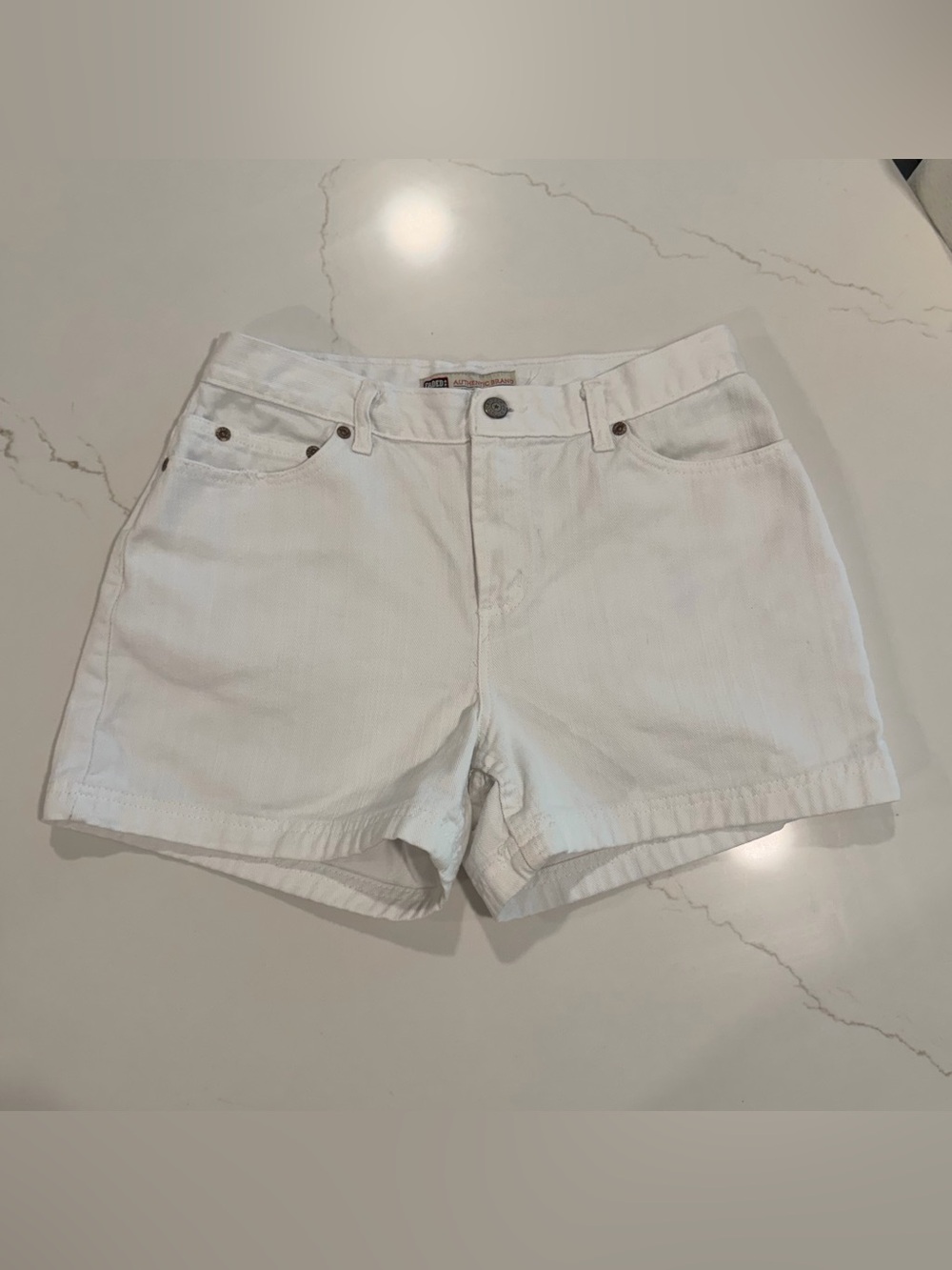 Faded Glory White Women's Denim Shorts